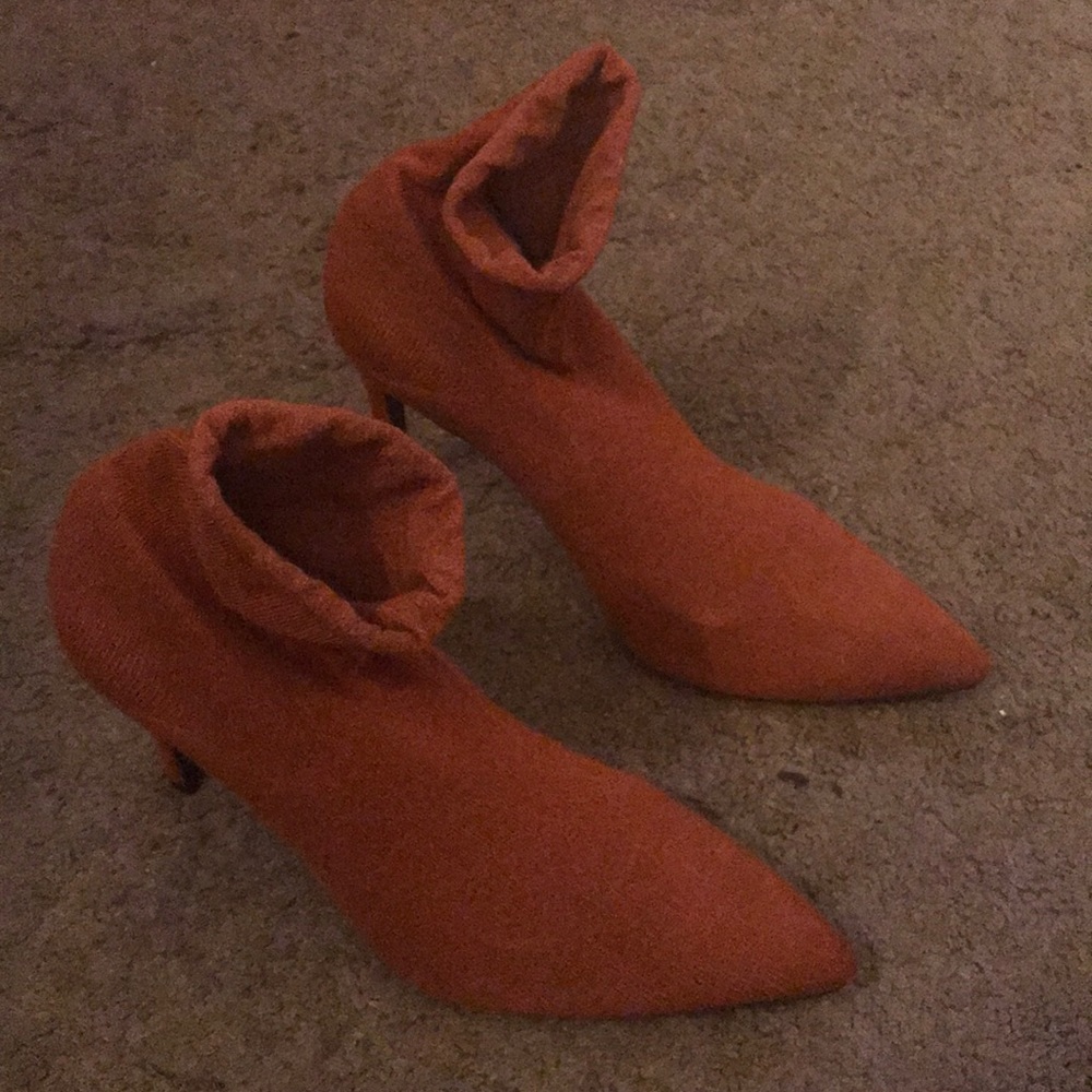 Zara sock ankle booties 39